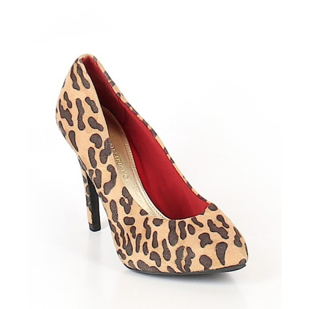 Christian Siriano Animal Print Heel